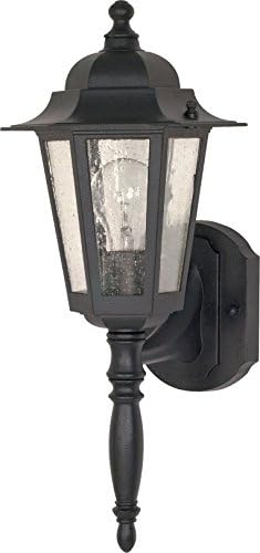Nuvo 60/3472 One Light Outdoor Wall Mount, Black
