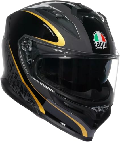 Profilo di protezione della clavicola Spoiler aerodinamico integrato Guanciali, intercambiabili tra tutte le taglie Guanciali realizzati in tessuto Ritmo, fresco ed elastico Imbottitura della testa in tessuto Shalimar morbido ed elastico DrySpeed con assorbimento istantaneo del sudore Profilo curvo di protezione del collo Vestibilità sviluppata appositamente per chi porta gli occhiali Comfort della pelle premium Microsense Paranuca realizzato in tessuto Ritmo e pelle sintetica, idrorepellente e resistente all'abrasione Fodera removibile e lavabile Paranaso rimovibile Protezione dal vento rimovibile 2 prese d'aria posteriori e 5 prese d'aria a...
