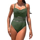 [Design Audacieux] Osez le maillot de bain 1 pièce sexy avec notre modèle à découpe stratégique sur les hanches et décolleté plongeant réglable. Les inserts en dentelle sublimatrice et les bretelles ajustables créent une silhouette de déesse tout en conservant un maintien optimal. Parfait pour les vacances en bord de mer ou les piscines privées.