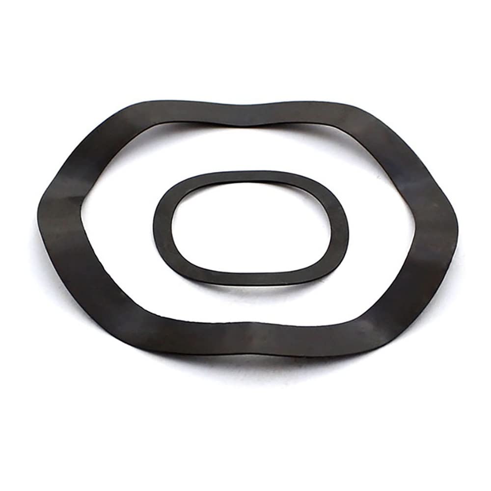 Lot de 10 à 100 Joints ondulés M3-M118, rondelles élastiques, rondelles ondulées, Acier Noir 65MN, for bagues de roulement et rondelles courbées(M10x13.5x0.3 100pcs)