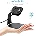 EZCO Charger Dock Compatible with Garmin Vivoactive 5 4 4S 3/3 Music/Venu Sq/Venu/Venu 3S 3 2S 2, Premium Aluminm Charging Cable Stand Base Station USB Date Syn for Fenix 7 7S 7X 6 5 Smartwatch