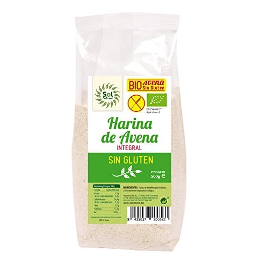Solnatural Harina De Avena Sin Gluten Bio 500 G 400 g