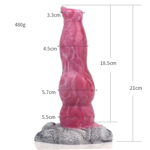 Gode classique avec ventouse forte pour des sensations de comblement - 3