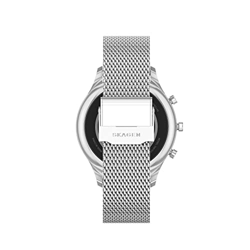 Jorn 38Mm Gen 6 Silver Stainless Steel Mesh Hybrid Smartwatch (Model: Skt3301) #TOP3