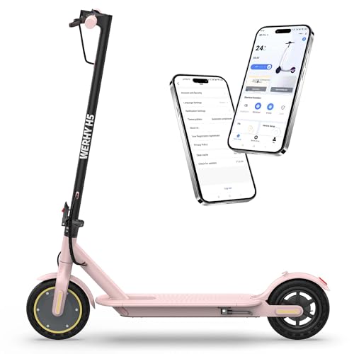 Electric Scooter for Adults - 19 MPH Max Speed, 12 Miles Range, 350W Powerful Motor, 8.5