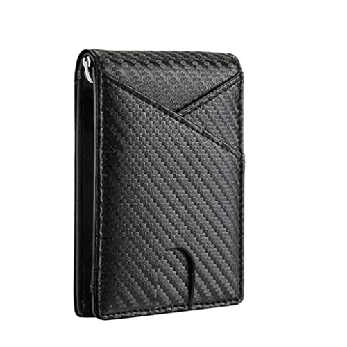 Leather Wallet Leather Men's Wallet Fashion RFID Protection Ultra-Thin Purse Clutch Men's Business Fashion Casual Short Coin Pocket Large Capacity