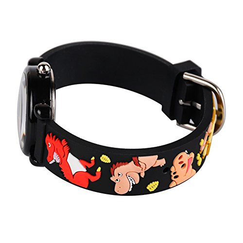 Image of Kids Watches for Boys Girls, 3D Cartoon Wrist Watch for Child Ages 3-8 | Cute Soft Silicone Watchband, Analog Dial, Daily Waterproof Durable, Birthday Christmas Ideal Gift for Little Child