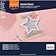 Vaessen Creative Florence Acetat Platten - Quadratisch Kraftpapier - 30,5 x 30,5 cm - Transparent - 10 Stück - für Scrapbook, Karten und Basteln - Hitzebeständig