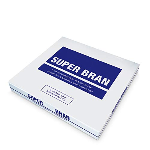 Super Bran 30 BUSTINE, Integratore Alimentare A base di Arabinoxilado, Contrasta i sintomi dell'invecchiamento, Antiossidante
