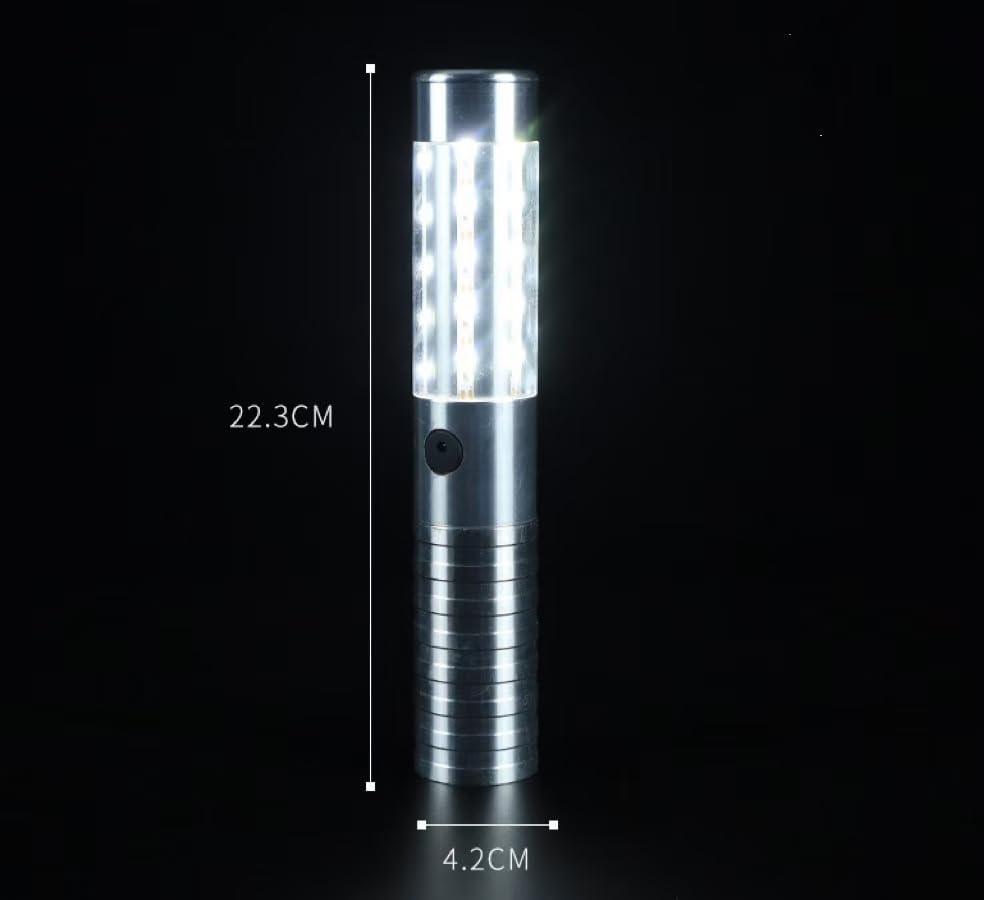 Set Di 2 Luci LED Stroboscopiche Ricaricabili Per Bottiglie – Perfette Per Bar, Feste E Matrimoni