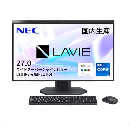 NEC LAVIE �������Y �f�X�N�g�b�v�p�\�R�� 26�t LAVIE Direct A27 27�^ �C���e��R Core? i7-1355U �v���Z�b�T�[ 16GB 1TB SSD MS Office 2024���� �t�@�C���u���b�N DVD�X�[�p�[�}���`