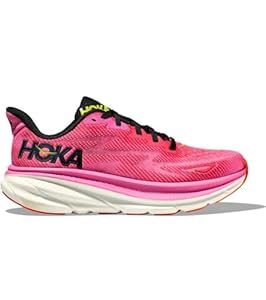 HOKA ONE ONE Clifton 9 Woman Running Shoes Pink, Raspberry