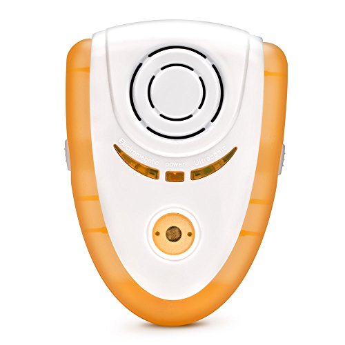 Preisvergleich Produktbild ZNYSMART Ultraschall Schädlingsbekämpfer Mäuseabwehr Mückenstecker Kinderzimmer Mäuse Vertreiben Insektenvertreiber für Moskito Spinne Kakerlake Motte Ameise Fliegen, Sicher für Kinder (1 Stück)