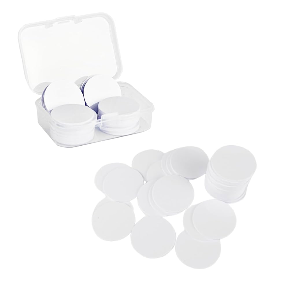 POFIBO 60 Adesivi NFC NTAG215 - Programmabili Per Smartphone, Con Chip Da 504 Byte