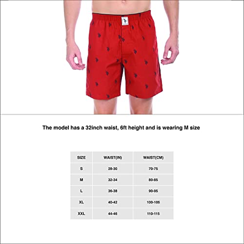 Image of U.S. Polo ASSN. Men's Cotton Boxers (Pack of 2)