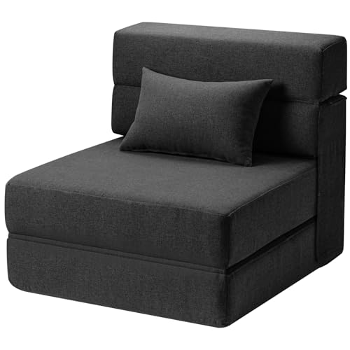 SUYOLS Folding Sofa Bed with Pillow