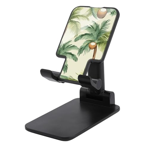 Support de téléphone entièrement réglable et pliable motif cocotier