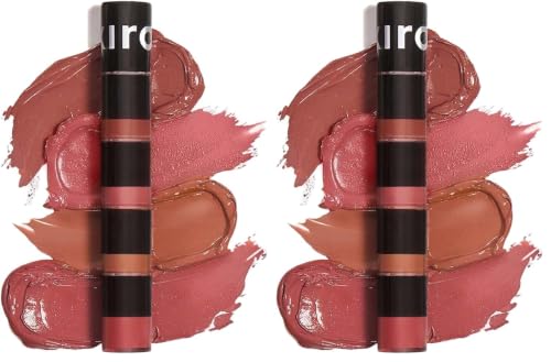 Image of Kiro Four Play Non-Stop Airy Matte Liquid Lip Stack - Ultimate Quad, 6ml | 4 Nude Lipstick Shades | Long-lasting, Transfer-proof, Hydrating, Lightweight | Infused with Avocado & Apricot Oils