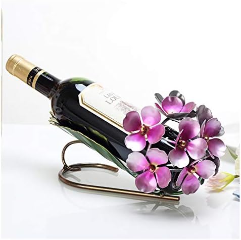 Wine Rack Desktop European Creative Variety Unique Metal Wine Bottle Rack Modern Simplicity Personality Home Accessories Decoration (Size : #8) (#5) image 3