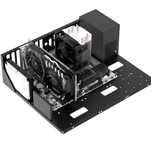 PC Test Bench Open Air PC Case ATX Open Frame Computer Chassis DIY Techbench PC Case for EATX ATX MATX ITX