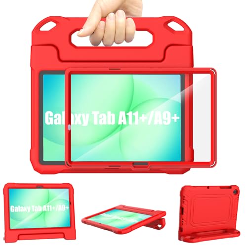 Coque Tablette Samsung Galaxy Tab A11+/A9+ Plus Enfant 11 Pouces 2025/2023, TrendGate Étui Léger et Résistant Aux Chocs Écran Intégré avec Poignée et...