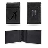 NCAA Rico Industries Laser Engraved Front Pocket Wallet, Alabama Crimson Tide