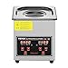 VEVOR Sonic Cleaner with Digital Timer & Heater, Professional Ultra Sonic Parts Cleaner, Stainless Steel Heated Cleaning Machine for Glasses Watch Rings Jewelry Circuit Board (2L)