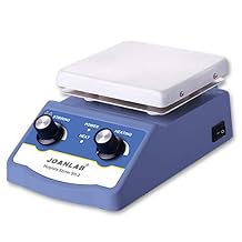 DreamLab 1-5L Magnetic Stirrer 180-600W Heating Magnetic Mixer Max Stirring 1600rpm Hot Plate with Stir Bar HS-12/17/19 1L