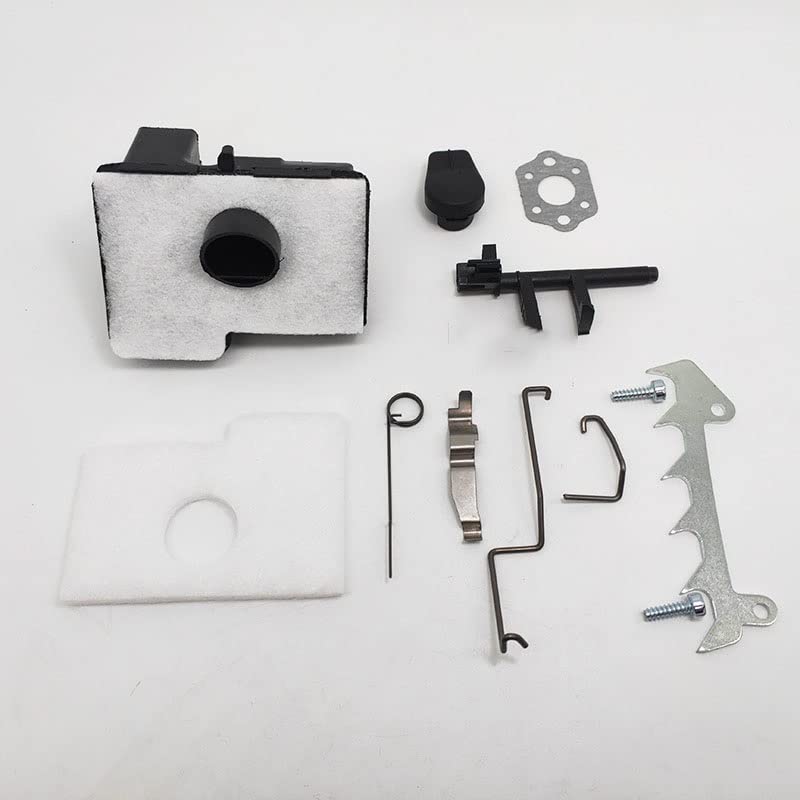 Kit de Varilla de Eje de Punta de Parachoques de Filtro de Aire de Cubierta de Cilindro Superior Apto for Stihl MS180 MS170 018 017 MS 180 Piezas de Repuesto de Motosierra de Gasolina