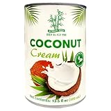 Bamboo Tree Coconut Canned Cream, Unsweetened, Dairy-Free, Gluten-Free, Vegan Whipped Cream, 13.5 fl oz (Pack of 6)
