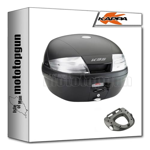 Maleta Kappa K35NT con adaptador tech para Moto Morini X-Cape 649 1