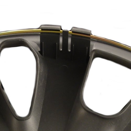 Hubcaps.com - Premium Quality 15" Silver Hubcaps / Wheel Covers Fits 2012-2019 Nissan Versa, Heavy Duty Construction (Set Of 4) #TOP6