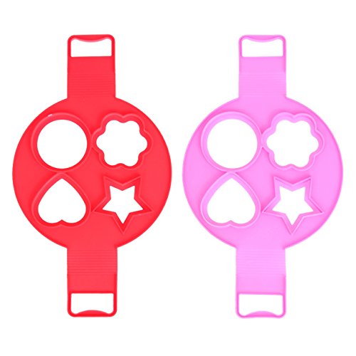 4 Holes Pancake Maker Silicone Pancake Mold Nonstick Frying Egg Mold