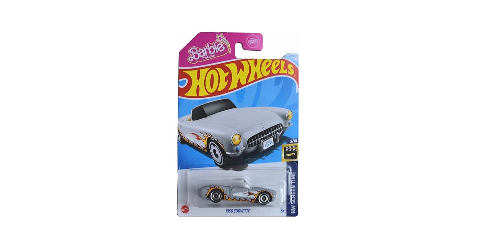ミニカー Hot Wheels 1956 Corvette HW Screen Time Hot Wheels 1956 Chevy Chevrolet Corvette Die-Cast Car HW
