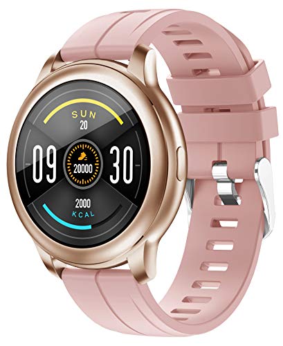 Smartwatch Fitness Armbanduhr mit Pulsuhren Herren Damen Sportuhr Touchscreen Smart Watch mit Schrittzähler Schlafmonitor Stoppuhr Uhr mit