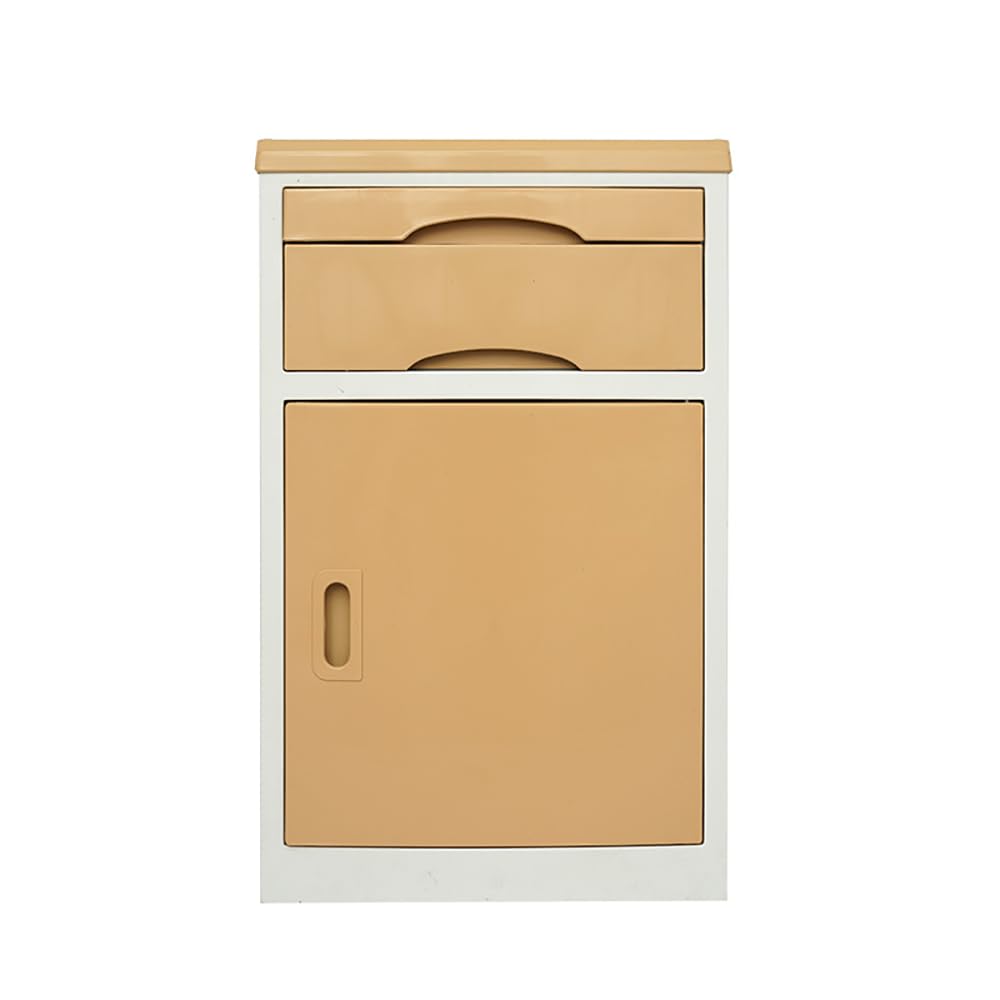 Amazon.co.jp: 床頭台 病棟ベッドサイドテーブル 鍵付きキャビネット