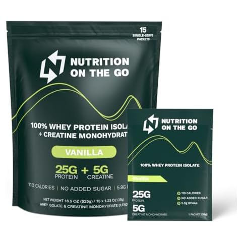 Nutrition On The Go Vanilla Whey Protein Powder Cover