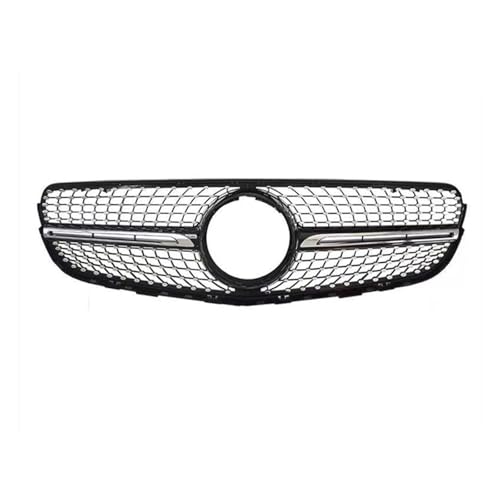 Grille calandre avant pour Benz Classe GLC W253 2015-2019 look diamond avec camera