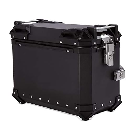 Maleta Lateral ALU para KTM 1290 Super Adventure/R/S XB38 Negro Derecho