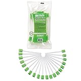 Stryker – Sage Toothette Plus Single Use Oral Swabs – with Sodium Bicarbonate – Bag of 20 Swabs – Disposable Dental swabs with Long Handle
