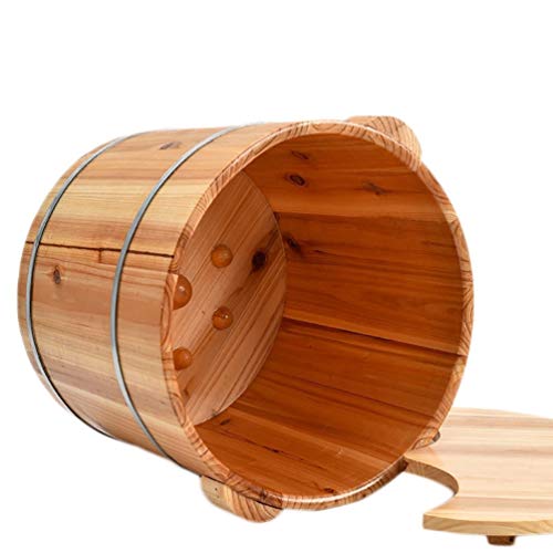 Spa de pies de madera para baño y pedicura miniatura 3