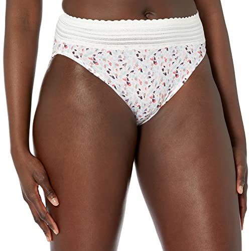 Image of Warner's Women's No Pinching No Problems Dig-free Comfort Waist With Lace Microfiber Hipster 5609j, Retired Colors