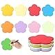 108 Stück Blumen Handgeschnittenes 4 Zoll Blumenmodellierung Papierausschnitte Blumen Papier Buntes Papier Moderationskoffer Geeignet für Pinnwand Wanddekoration Büromaterial DIY Party Dekoration