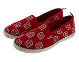 Forever Collectibles North Carolina State Wolfpack NCAA Womens Canvas Espadrille Shoes - Medium