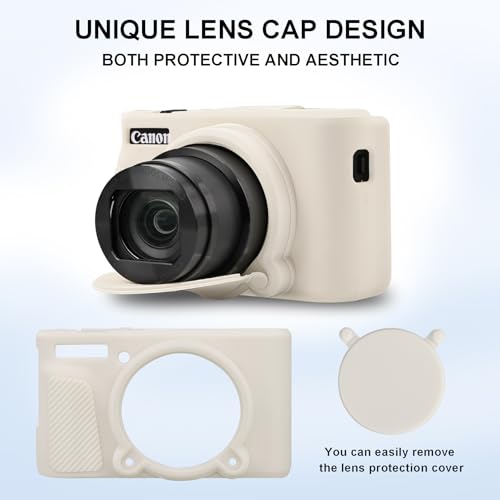 Funda para Cámara Canon PowerShot SX740 HS Silicona Suave miniatura 3