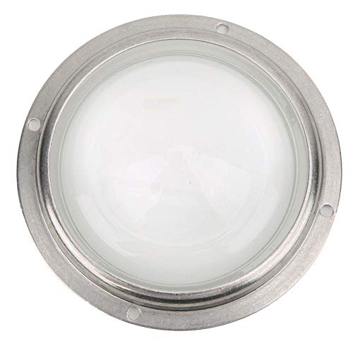 Image of Walfront 100mm /3.94in High Power LED Condenser Lens 60 Beam Angle Optical Glass Aspheric Design with Bracket for 20-200W Spotlight Projector Car Light -30~200℃ Temperature