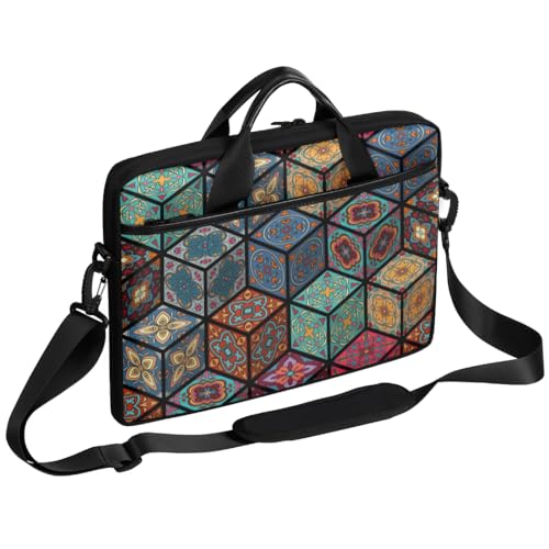Bolso para portátil diseño mexicano vintage 14-15 pulgadas