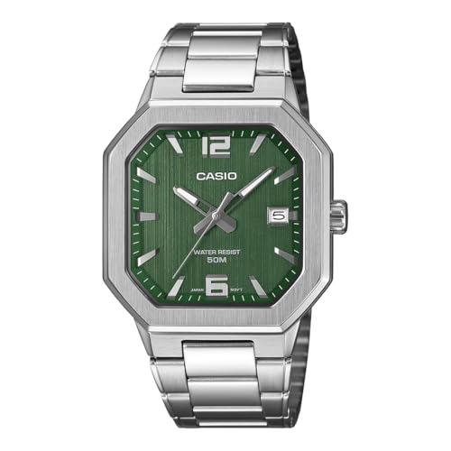 Image of Casio Enticer Men MTP-B195D-3AVDF Analog Green Watch Men (A2525)
