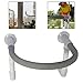 XJKLBYQ Bird Shower Perch Parrot Bath Stands Supplies Holder Window Bird Standing Toy for Cockatoo Small Round, Parrot Bath Stand
