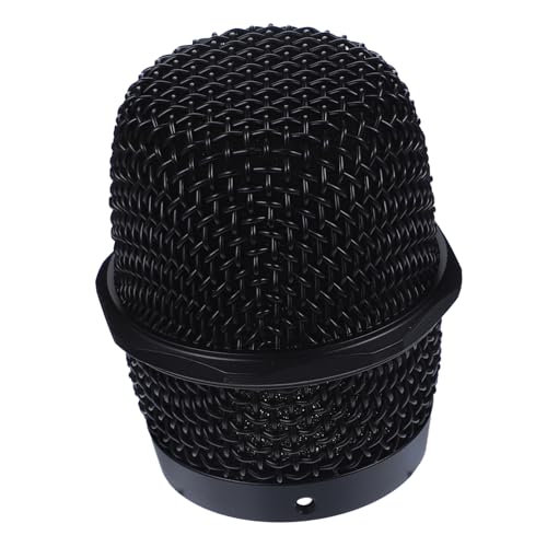 TOPBATHY Cabezal Metálico Repuesto para Micrófono Inalámbrico Bs- Bs- Resistente la Corrosión Compatible con Micrófonos de Canto y PC Rejilla Duradera para Reemplazo Fácil y Prolongado Uso